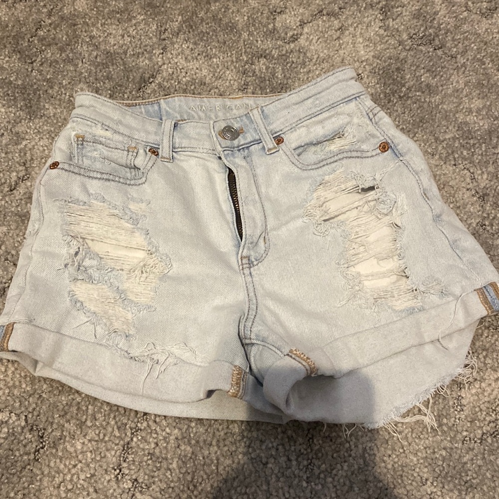 A&E Mom Jean Shorts